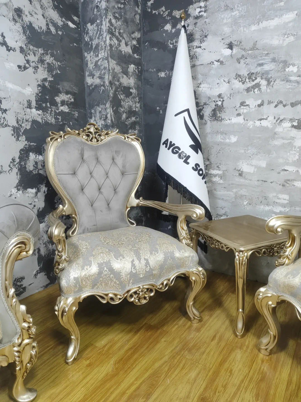 مبل افسون با رنگ طوسی
